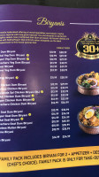 Villa René Lalique menu